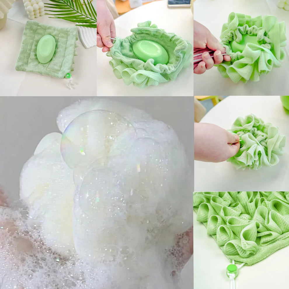 LuminoFoam™️ 2-1 Loofah Pouch
